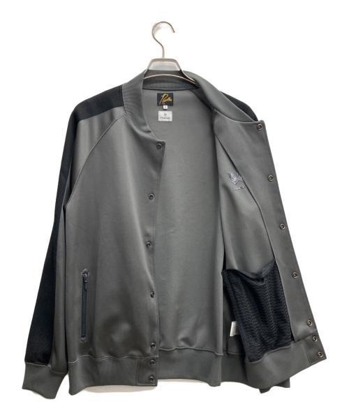 Needles（ニードルズ）Needles (ニードルズ) charcoal (チャコール) 別注 Snap Track Jacket グレー サイズ:Lの古着・服飾アイテム