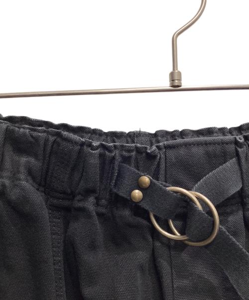 South2 West8（サウスツー ウエストエイト）south2 west8 (サウスツー ウエストエイト) Belted C.S. Pant ブラック サイズ:Mの古着・服飾アイテム