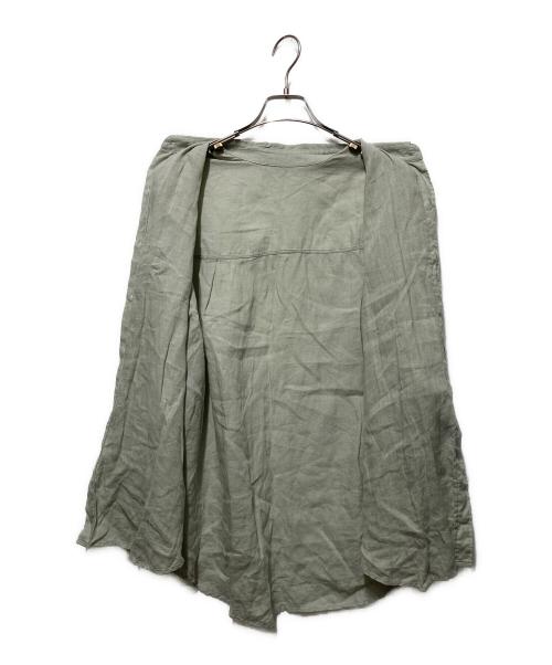 Plage（プラージュ）Plage (プラージュ) リネンボリュームシャツ グリーン サイズ:freeの古着・服飾アイテム