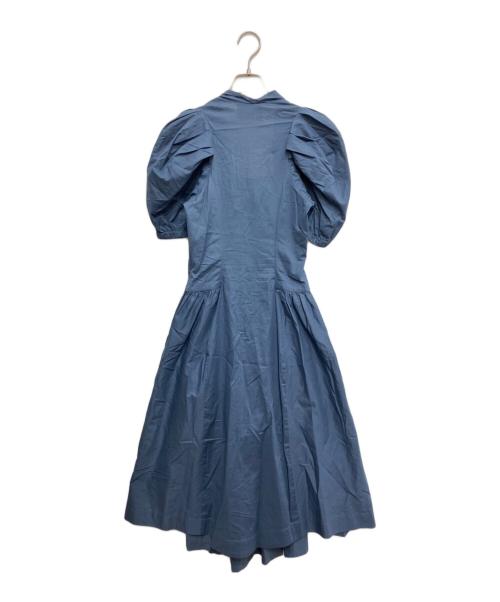Vivienne Westwood（ヴィヴィアンウエストウッド）Vivienne Westwood (ヴィヴィアンウエストウッド) 半袖ワンピース ネイビー サイズ:40の古着・服飾アイテム