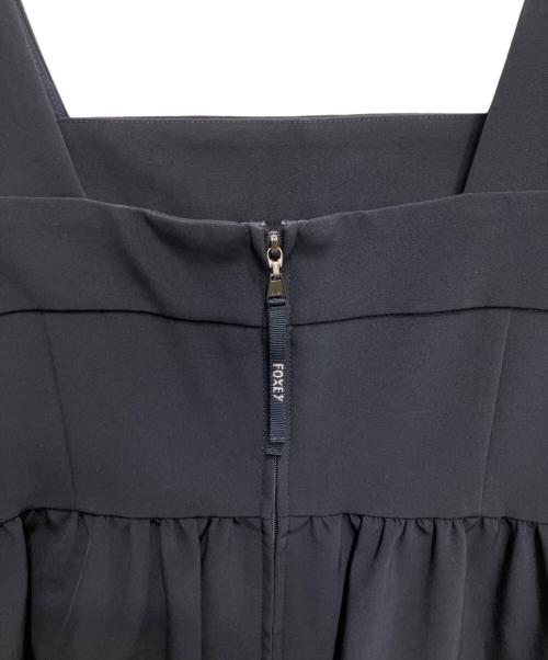 FOXEY NEWYORK（フォクシーニューヨーク）FOXEY NEWYORK (フォクシーニューヨーク) フレアワンピース ブラック サイズ:38の古着・服飾アイテム
