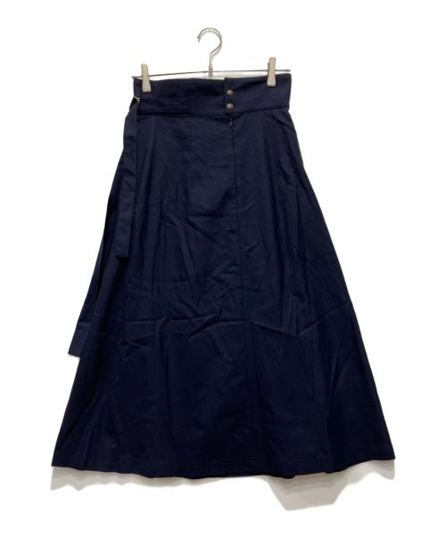 foufou（フーフー）foufou (フーフー) フレアスカート ネイビーの古着・服飾アイテム