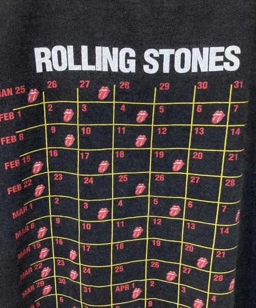 ROLLING STONES（ローリングストーンズ）ROLLING STONES (ローリングストーンズ) ALL SPORT (オールスポーツ) NOSECURITY TOUR 1999 Tee ブラック サイズ:ＸＬの古着・服飾アイテム