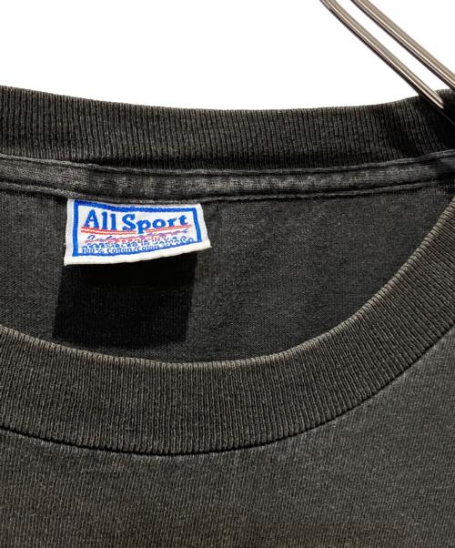 ROLLING STONES（ローリングストーンズ）ROLLING STONES (ローリングストーンズ) ALL SPORT (オールスポーツ) NOSECURITY TOUR 1999 Tee ブラック サイズ:ＸＬの古着・服飾アイテム