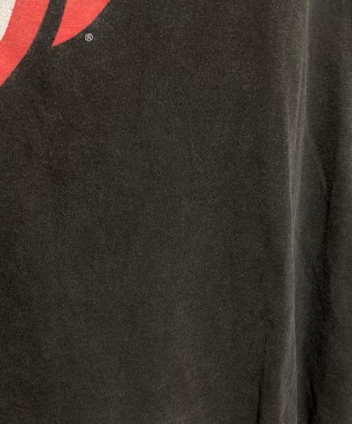 ROLLING STONES（ローリングストーンズ）ROLLING STONES (ローリングストーンズ) ALL SPORT (オールスポーツ) NOSECURITY TOUR 1999 Tee ブラック サイズ:ＸＬの古着・服飾アイテム
