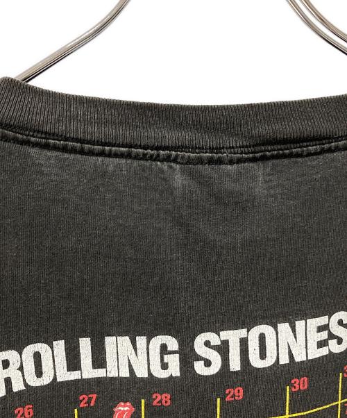 ROLLING STONES（ローリングストーンズ）ROLLING STONES (ローリングストーンズ) ALL SPORT (オールスポーツ) NOSECURITY TOUR 1999 Tee ブラック サイズ:ＸＬの古着・服飾アイテム