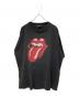 ROLLING STONES（ローリングストーンズ）の古着「NOSECURITY TOUR 1999 Tee」｜ブラック