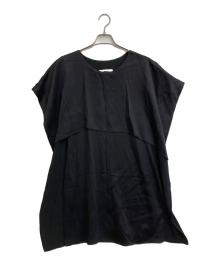 MM6 Maison Margiela（エムエムシックスメゾンマルジェラ）の古着「チュニックワンピース」｜ブラック