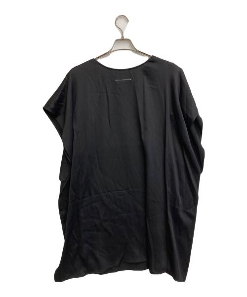 MM6 Maison Margiela（エムエムシックスメゾンマルジェラ）MM6 Maison Margiela (エムエムシックスメゾンマルジェラ) チュニックワンピース ブラック サイズ:SIZE 40の古着・服飾アイテム