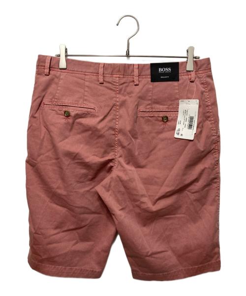 BOSS HUGO BOSS（ボス ヒューゴボス）BOSS HUGO BOSS (ボス ヒューゴボス) ハーフパンツ ピンク サイズ:US32R 未使用品の古着・服飾アイテム