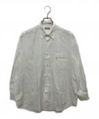 COMME des GARCONS HOMMEコムデギャルソン オム）の古着「90s オーバーサイズドレスシャツシャツ」｜ホワイト