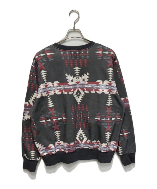 PENDLETON（ペンドルトン）PENDLETON (ペンドルトン) CONVERSE TOKYO (コンバーストウキョウ) ALLOVER PRINT SWEAT/オールオーバープリントスウェット グレー サイズ:3の古着・服飾アイテム