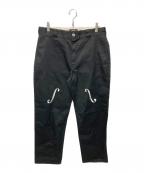 Dickies×matin avenirディッキーズ×マタンアヴニール）の古着「刺繍ワークパンツ」｜ブラック