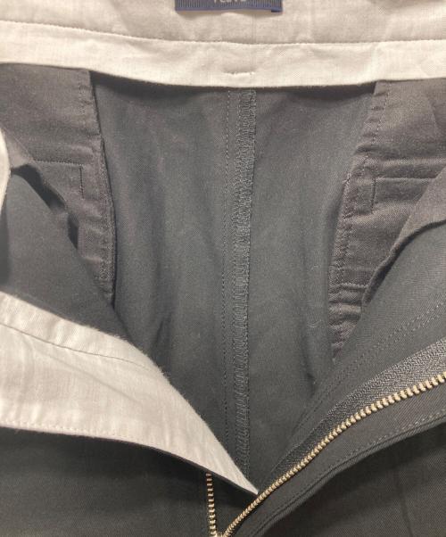 YLEVE（イレーヴ）YLEVE (イレーヴ) タックパンツ ブラック サイズ:3の古着・服飾アイテム