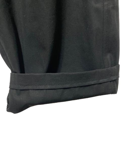 YLEVE（イレーヴ）YLEVE (イレーヴ) タックパンツ ブラック サイズ:3の古着・服飾アイテム