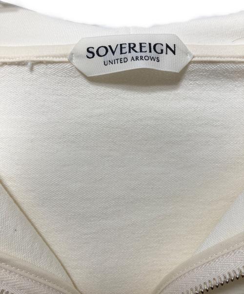 SOVEREIGN（ソブリン）SOVEREIGN (ソブリン) ジップパーカー アイボリー サイズ:Ｓの古着・服飾アイテム
