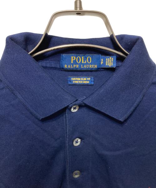 POLO RALPH LAUREN（ポロ・ラルフローレン）POLO RALPH LAUREN (ポロ・ラルフローレン) 半袖ポロシャツ ネイビー サイズ:Ｓの古着・服飾アイテム