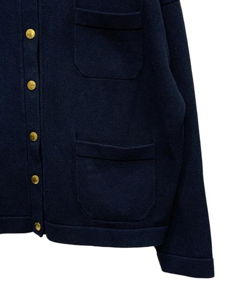 Traditional Weatherwear（トラディショナルウェザーウェア）Traditional Weatherwear (トラディショナルウェザーウェア) 金釦カーディガン ネイビー サイズ:Sの古着・服飾アイテム