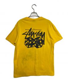 stussy（ステューシー）の古着「ダイスロゴTシャツ」｜イエロー