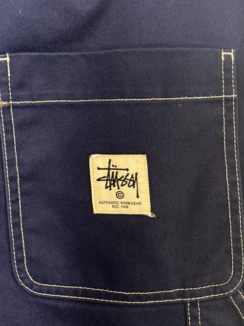 stussy（ステューシー）stussy (ステューシー) Double Knee Painter Pants ネイビー サイズ:30の古着・服飾アイテム
