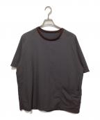 ENCENSエンソン）の古着「CREW NECK S/S SHIRT/クルーネックTシャツ」｜グレー