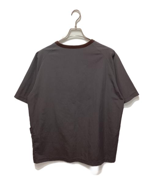ENCENS（エンソン）ENCENS (エンソン) CREW NECK S/S SHIRT/クルーネックTシャツ グレー サイズ:3の古着・服飾アイテム