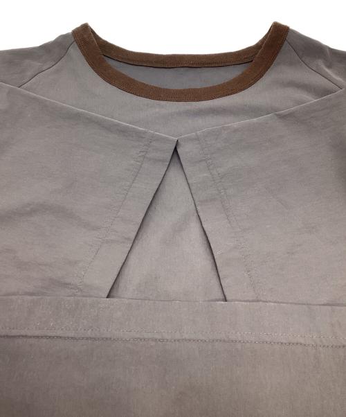 ENCENS（エンソン）ENCENS (エンソン) CREW NECK S/S SHIRT/クルーネックTシャツ グレー サイズ:3の古着・服飾アイテム