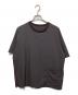 ENCENS（エンソン）の古着「CREW NECK S/S SHIRT/クルーネックTシャツ」｜グレー
