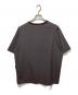 ENCENS (エンソン) CREW NECK S/S SHIRT/クルーネックTシャツ グレー サイズ:3：5000円