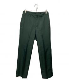 PWA（プア）の古着「slim Slacks UNIHOME-03」｜ダークグリーン