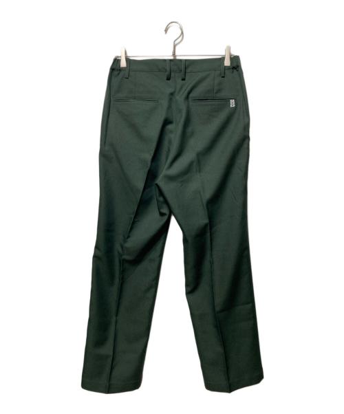 PWA（プア）PWA (プア) slim Slacks UNIHOME-03 ダークグリーン サイズ:Ｍの古着・服飾アイテム