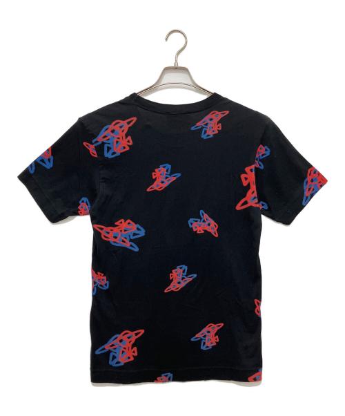 Vivienne Westwood man（ヴィヴィアン ウェストウッド マン）Vivienne Westwood man (ヴィヴィアン ウェストウッド マン) “SPRAY ORB” リラックスTシャツ ブラック サイズ:44の古着・服飾アイテム