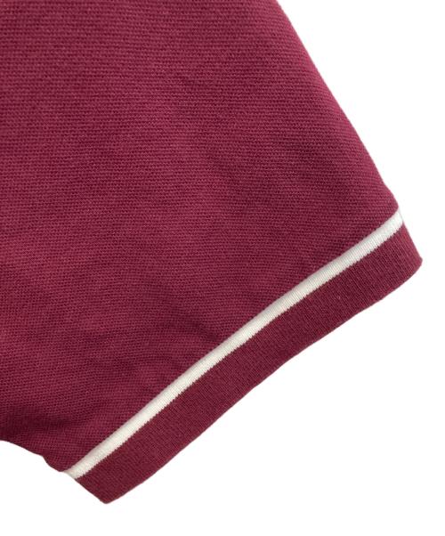 LACOSTE（ラコステ）LACOSTE (ラコステ) リラックスシルエットクレリックポロドレス ボルドー サイズ:SIZE 34の古着・服飾アイテム
