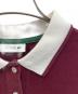 中古・古着 LACOSTE (ラコステ) リラックスシルエットクレリックポロドレス ボルドー サイズ:SIZE 34：5000円