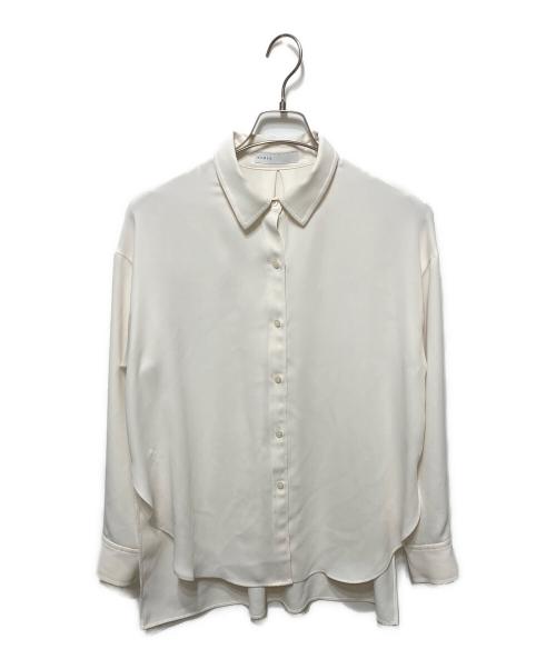 Noble（ノーブル）Noble (ノーブル) シーズンカラープレーンシャツ ホワイト サイズ:freeの古着・服飾アイテム