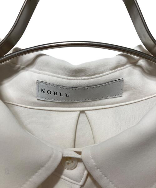 Noble（ノーブル）Noble (ノーブル) シーズンカラープレーンシャツ ホワイト サイズ:freeの古着・服飾アイテム