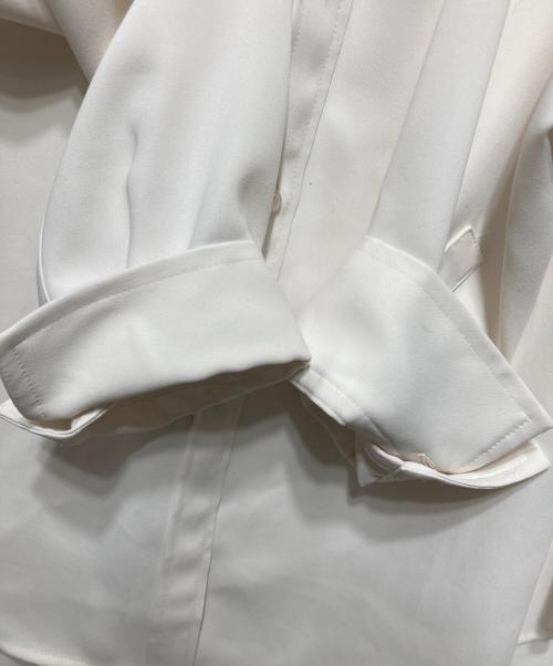 Noble（ノーブル）Noble (ノーブル) シーズンカラープレーンシャツ ホワイト サイズ:freeの古着・服飾アイテム