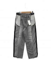 1691（イチロクキューイチ）の古着「CENTER SEAM LOOSE FIT」｜ブラック