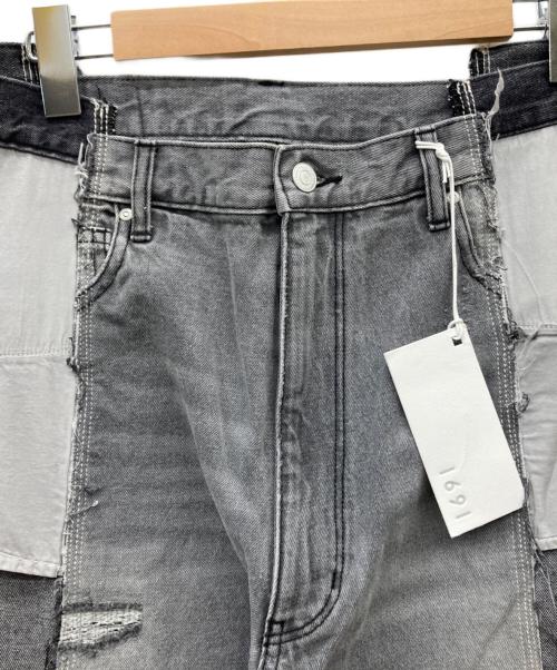 1691（イチロクキューイチ）1691 (イチロクキューイチ) CENTER SEAM LOOSE FIT ブラック サイズ:5の古着・服飾アイテム
