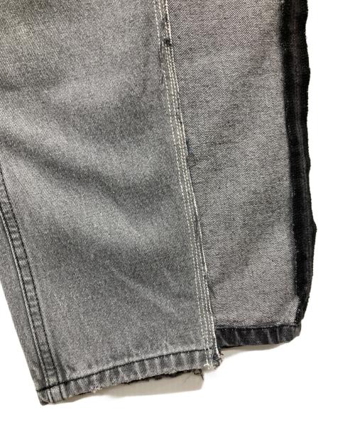 1691（イチロクキューイチ）1691 (イチロクキューイチ) CENTER SEAM LOOSE FIT ブラック サイズ:5の古着・服飾アイテム