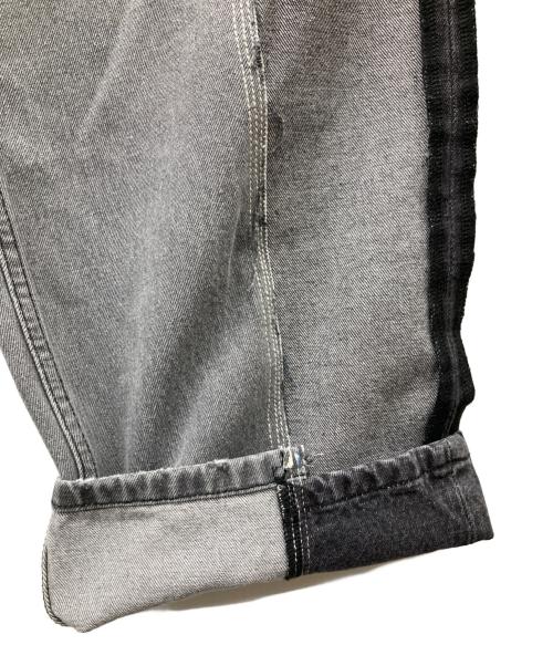 1691（イチロクキューイチ）1691 (イチロクキューイチ) CENTER SEAM LOOSE FIT ブラック サイズ:5の古着・服飾アイテム