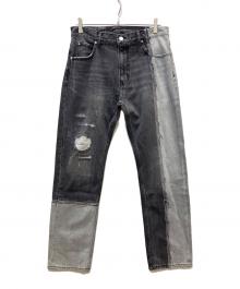 1691（イチロクキューイチ）の古着「ASYMMETRICAL STRAIGHT」｜ブラック