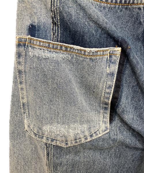 1691（イチロクキューイチ）1691 (イチロクキューイチ) ASYMMETRICAL STRAIGHT インディゴ サイズ:4の古着・服飾アイテム