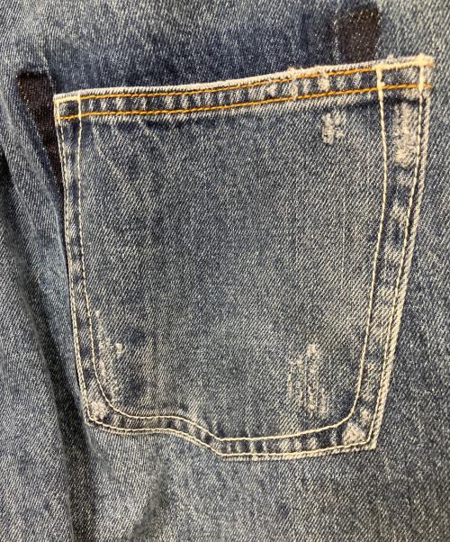 1691（イチロクキューイチ）1691 (イチロクキューイチ) ASYMMETRICAL STRAIGHT インディゴ サイズ:4の古着・服飾アイテム