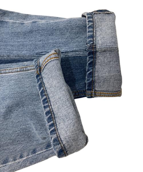 1691（イチロクキューイチ）1691 (イチロクキューイチ) ASYMMETRICAL STRAIGHT インディゴ サイズ:4の古着・服飾アイテム