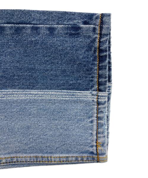 1691（イチロクキューイチ）1691 (イチロクキューイチ) ASYMMETRICAL STRAIGHT インディゴ サイズ:4の古着・服飾アイテム