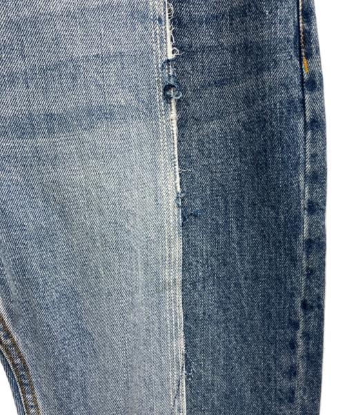 1691（イチロクキューイチ）1691 (イチロクキューイチ) ASYMMETRICAL STRAIGHT インディゴ サイズ:SIZE３の古着・服飾アイテム