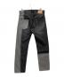 1691 (イチロクキューイチ) ASYMMETRICAL STRAIGHT ブラック サイズ:SIZE５：12000円