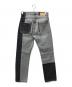 1691 (イチロクキューイチ) ASYMMETRICAL STRAIGHT ブラック サイズ:SIZE 2：11000円