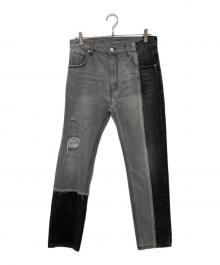 1691（イチロクキューイチ）の古着「ASYMMETRICAL STRAIGHT」｜ブラック